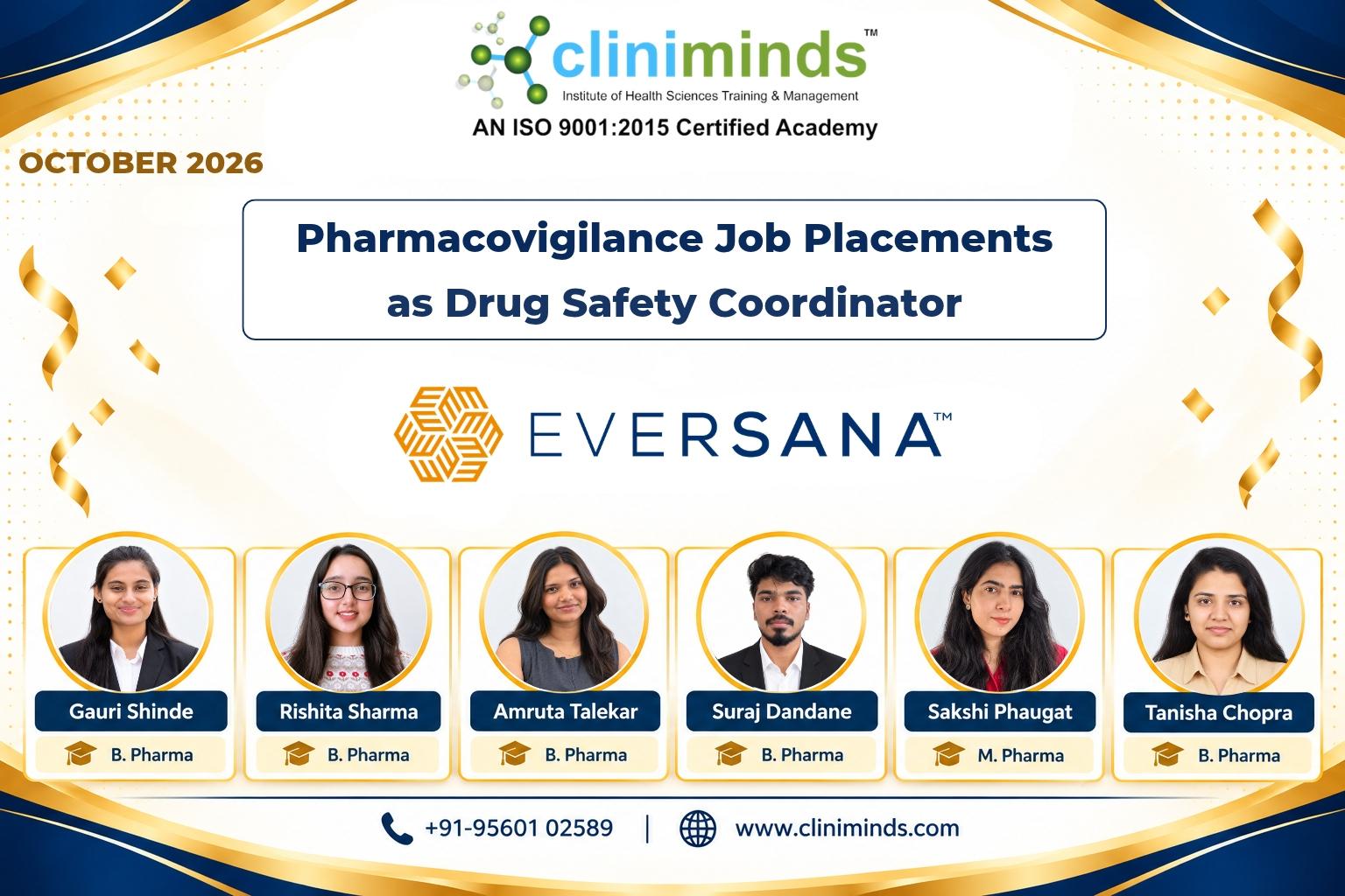 BDS Job Placements in Pharmacovigilance